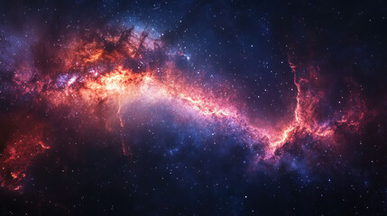 Fototapeta premium sunrise in space