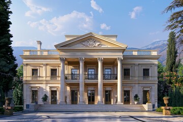 Obraz premium Classical exterior building