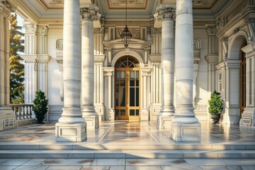 Classical exterior building