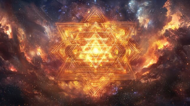 Shri Yantra - Energie Generator 