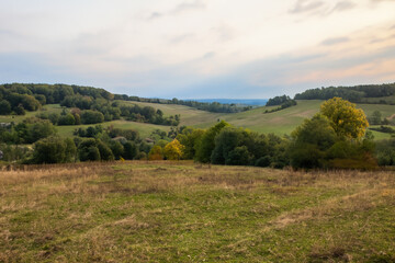 Obraz premium Cozy Landscape Background