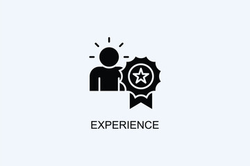 Experience Vector Icon Or Logo Illustration