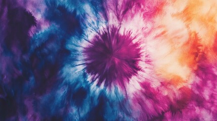 Vibrant Tie Dye Design: A Kaleidoscope of Color for Creative Projects