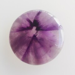 Polished Amethyst Cabochon