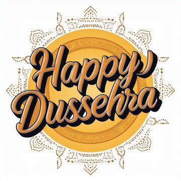Indian big festival happy dussehra or vijayadashami