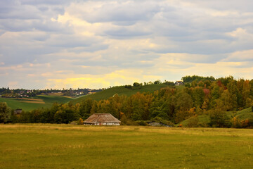 Obraz premium Cozy Landscape Background