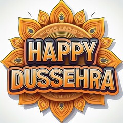 Indian big festival happy dussehra or vijayadashami