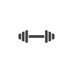 Barbell GYM icon vector illustration template