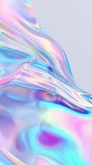 Fototapeta premium wavy soft light lines