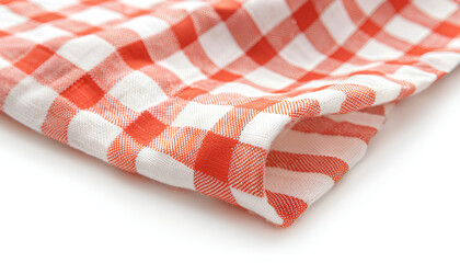 Obraz premium red and white napkin