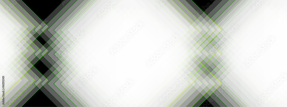Poster abstract geometric white and gray color background. geometric shape with futuristic concept. vector 