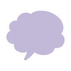 シンプルな吹き出し