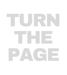 t shirt design turn the page