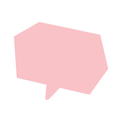 シンプルな吹き出し