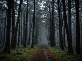 Fototapeta premium path in the woods