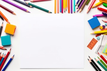 School Theme borderline Background