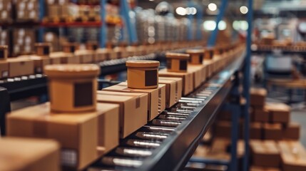 A Detailed Insight into the Packaging and Labeling Process of Goods in a Modern Warehouse Environment