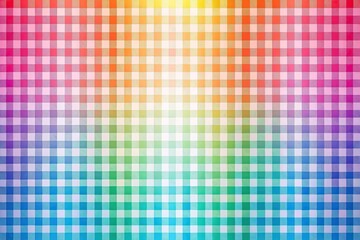 Abstract gingham gradient background with colorful light texture for background usage
