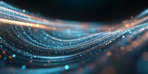 Dynamic Abstract Technology Layers of waves Background with Particle Lines, Graphic Resources, abstract graphic, banner design, pattern design, wallpaper, web background template