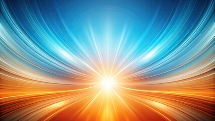 Fototapeta premium abstract light background with worm's eye view