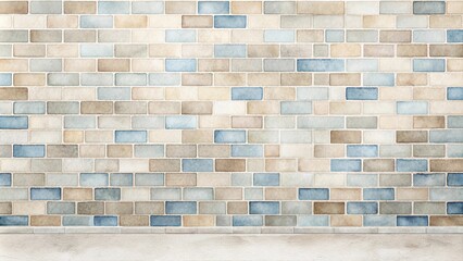 abstract minimal watercolor painting