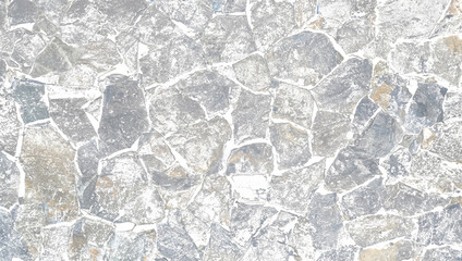 Close-Up of Textured Stone Wall Surface