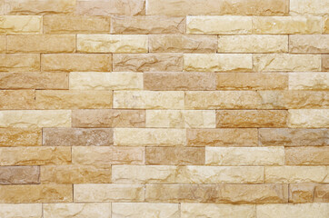 Vintage Sandstone Brick Wall Texture for Background and Design