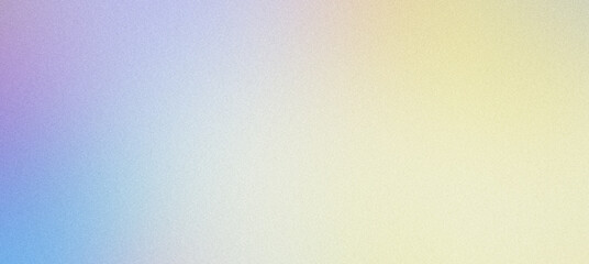 Abstract background with grainy texture fading from purple to yellow