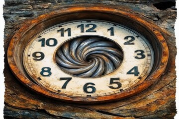 The Infinite Spiral, Clock