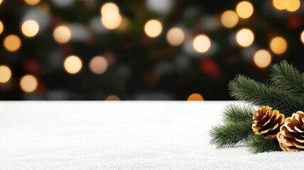 Obraz premium Black Friday sale billboard in a snowy Christmas town, 3D illustration