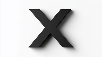 Obraz premium 3D letter 