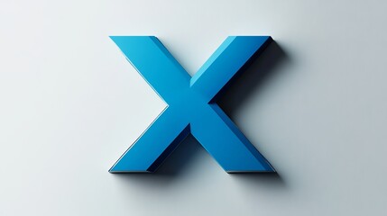 Obraz premium Isolated 3D letter 