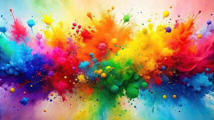 Fototapeta premium abstract watercolor paint splatter background