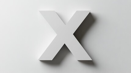 Obraz premium The 3D letter 