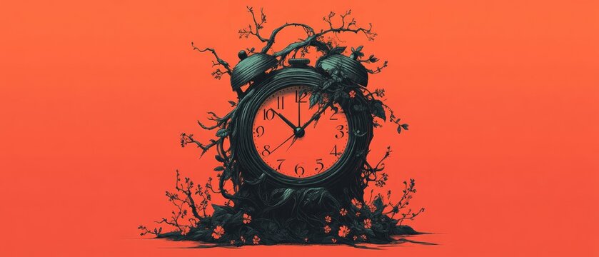 Time Garden, Clock