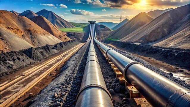 Advanced coal slurry pipeline technology for efficient material transport and mining