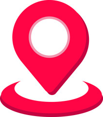 Pin Address or Place Icons Symbol