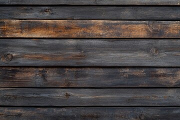Obraz premium Dark wood texture background surface with old natural pattern, texture of retro plank wood use for background, poster, banner, brochure and graphic design , ai