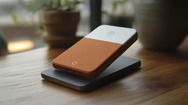 Digital wallet with a minimalist design, emphasizing ease of use and intuitive navigation