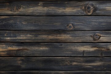 Naklejka premium Dark wood texture background surface with old natural pattern, texture of retro plank wood use for background, poster, banner, brochure and graphic design , ai