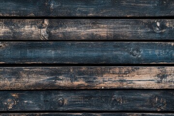 Fototapeta premium Dark wood texture background surface with old natural pattern, texture of retro plank wood use for background, poster, banner, brochure and graphic design , ai