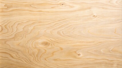 Aerial view of natural wooden surface of blank birch plywood