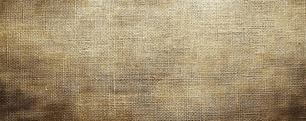 Fototapeta premium A simple beige canvas texture background, offering a neutral and textured backdrop for a variety of themes