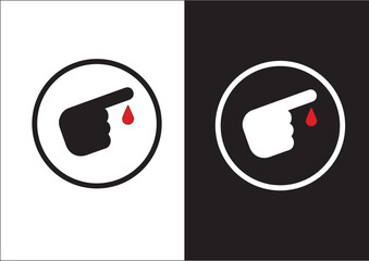 Diabetes Icon With Two Variation