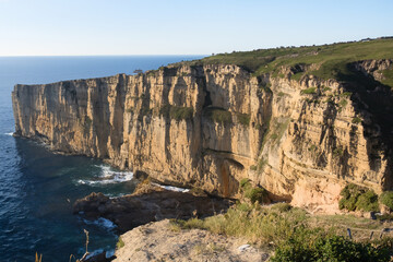 Cliff Landscape Background