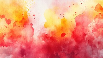 Vibrant Abstract Watercolor Art: A Splash of Emotion and Colorful Expression