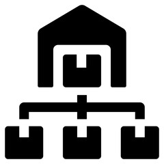 distribution center icon