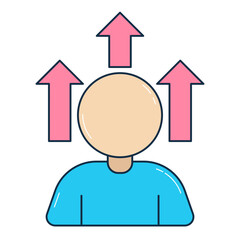 Upgrading leadership skills to the next level icon