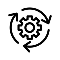 Development Icon Vector Symbol Design Illustration