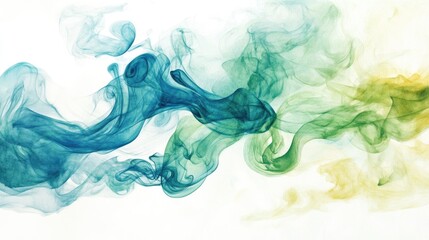 Captivating Smoke Patterns: An Exploration of Fluid Colors and Abstract Forms